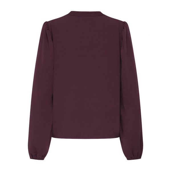 JDY kanten details blouse maroon banner 15355360