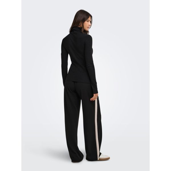 JDY broek met bies black 15357399