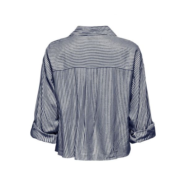 JDY knoop streep blouse black 15354238