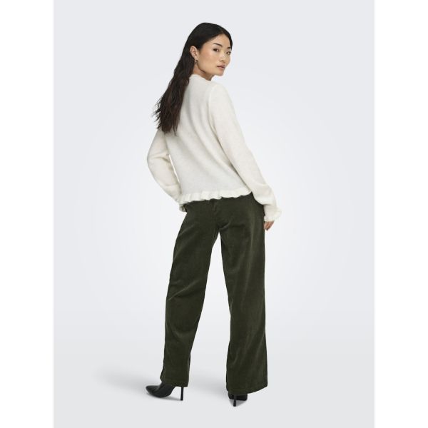 JDY fijn brei vest cloud dancer 15363485