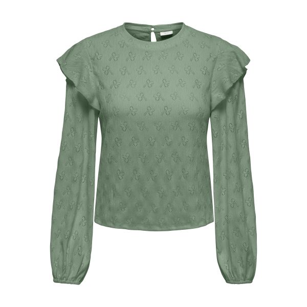 JDY kanten top hedge green 15363217