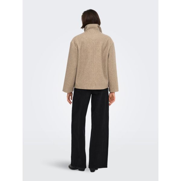 JDY wool look jas nature 15376693