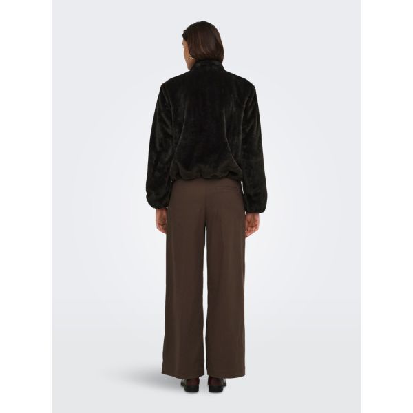 JDY faux fur jas chocolate torte 15376701