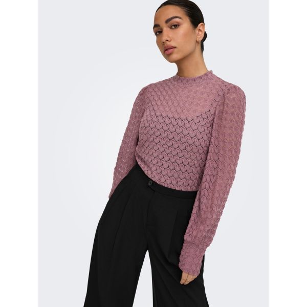 JDY kanten blouse grape shake 15268408