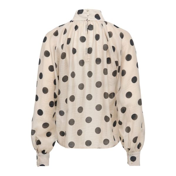 JDY stippen blouse cement 15381547