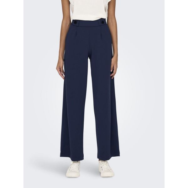 JDY wijde jersey broek iris blauw 15208430
