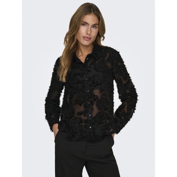 JDY kanten blouse black 15332572