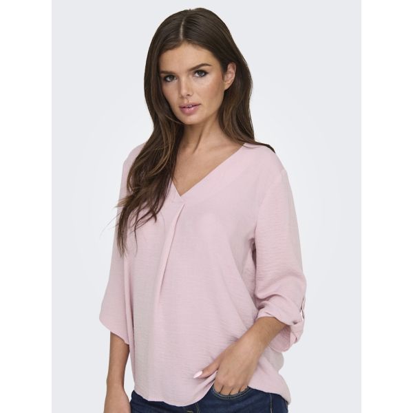 JDY blouse 3/4 mouw bleached mauve 15226911