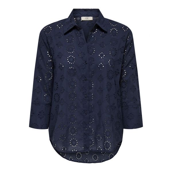 JDY broderie blouse black iris 15292179