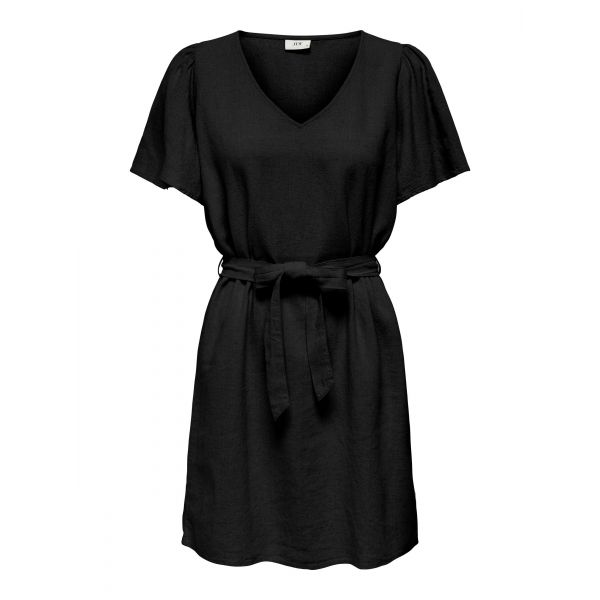 JDY linnen jurk black 15321189