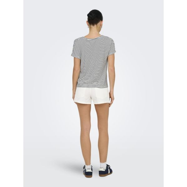 JDY streep shirt cloud dancer sky captain 15325267