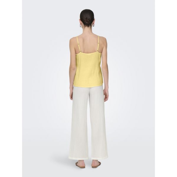 JDY singlet met knopen pale banana 15354529