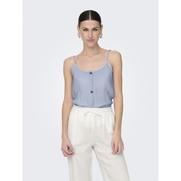 JDY singlet met knopen soft chambray 15354529