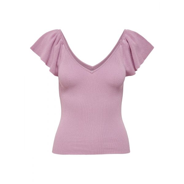 JDY vlindermouw top mauve 15261569