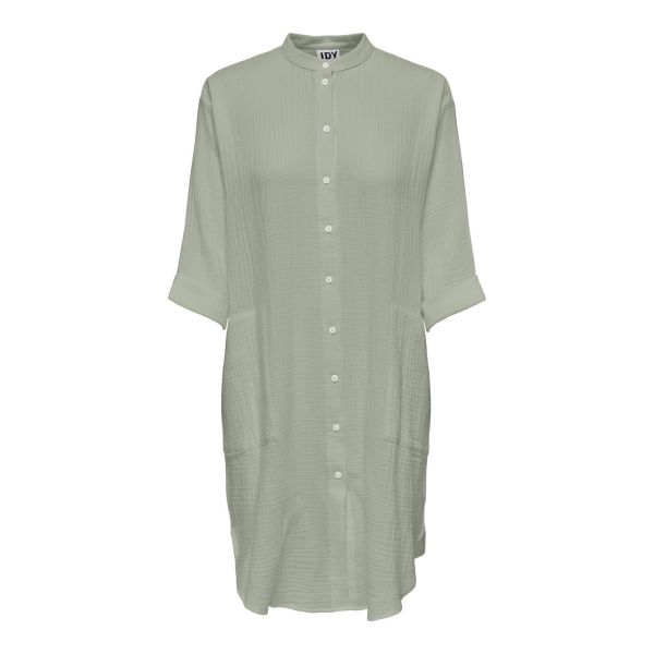 JDY lange katoenen blouse desert sage 15204625