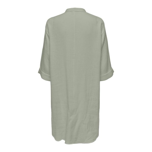 JDY lange katoenen blouse desert sage 15204625