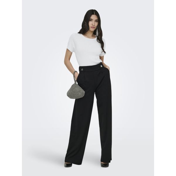 JDY glittertop cloud dancer silver 15334641