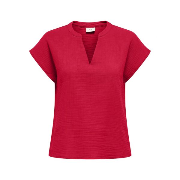 JDY katoenen blouse ski patrol red 15317398