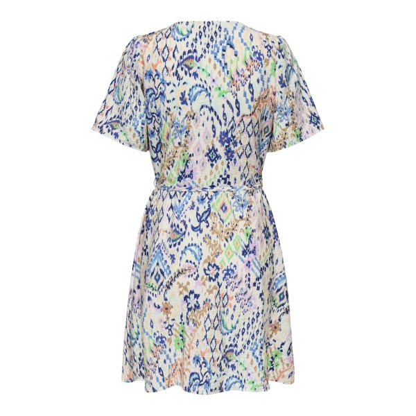 JDY print jurk cloud dancer 15350739