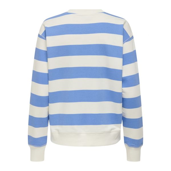 JDY streep sweater cloud dancer ebb and 15320335