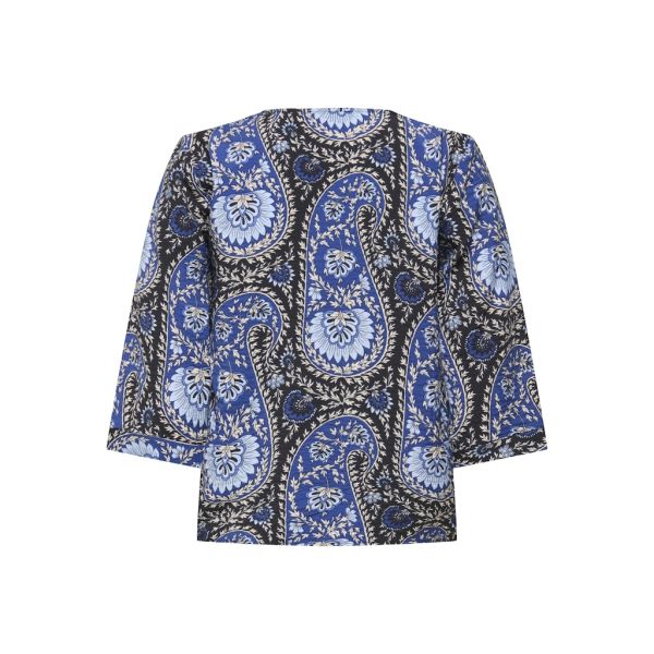 JDY print blouse princess blue 15366409