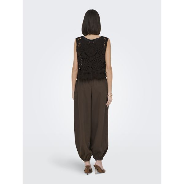 JDY kanten gilet chocolate torte 15347425