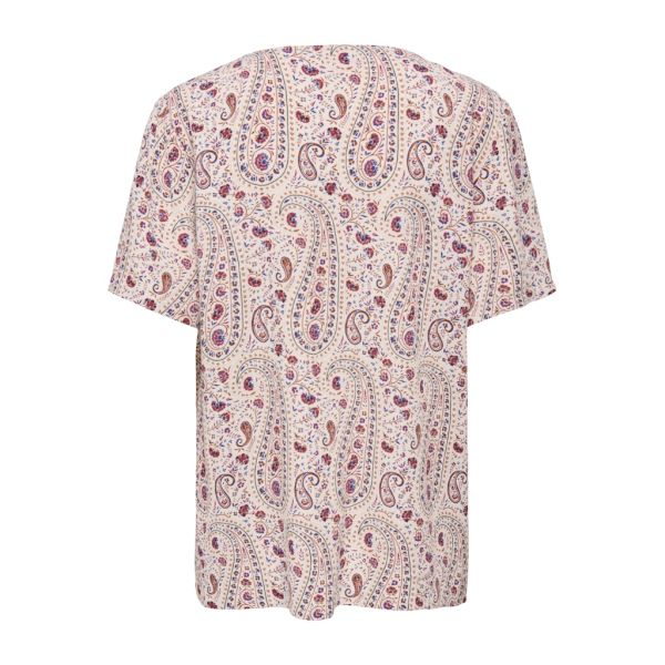 JDY print blouse cloud dancer 15370082