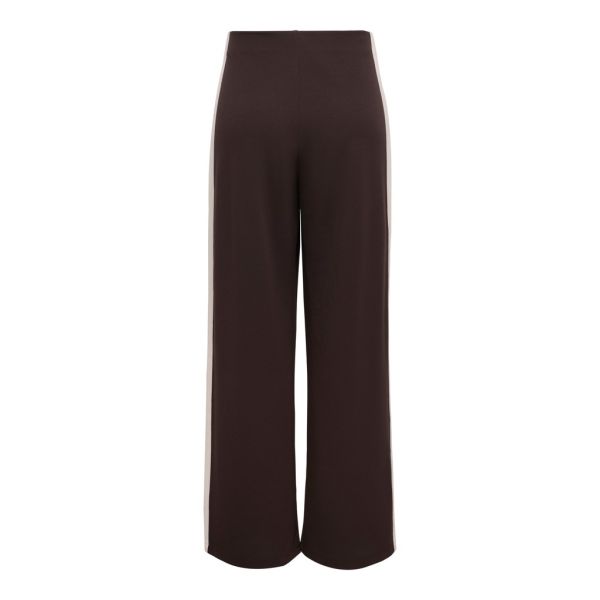 JDY broek met bies chocolate torte 15357399