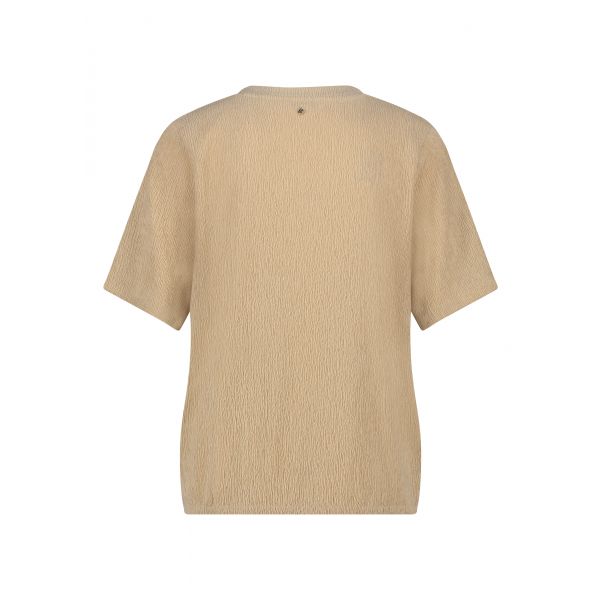 Tramontana V-hals shirt sand K02-16-402