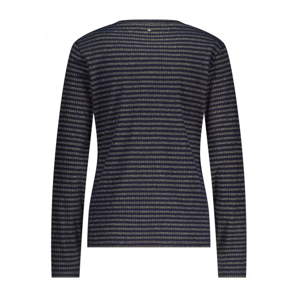 Tramontana streep shirt midnight K02-18-401