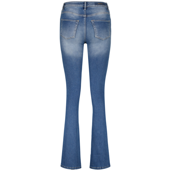 Raizzed flared denim Faye mid blue NOSAWD42006