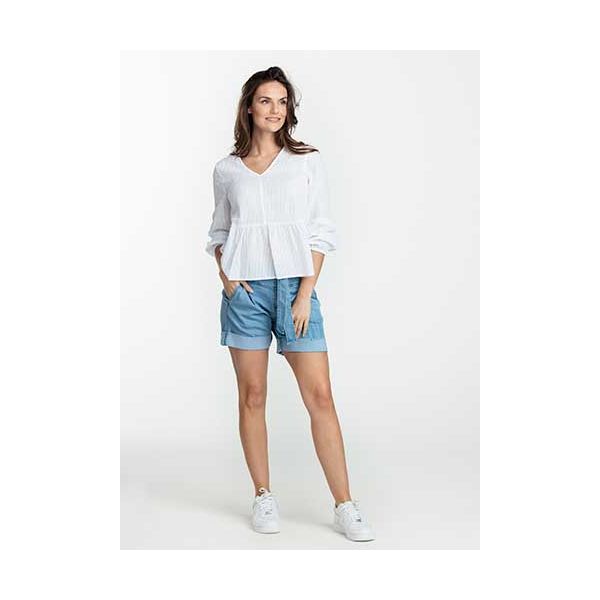 Tramontana tencel short light denim Q05-04-101