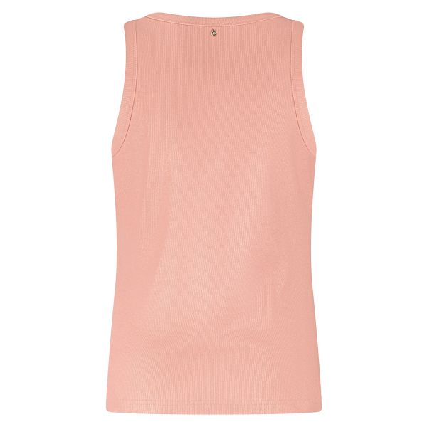 Tramontana coated top peach Q07-19-401