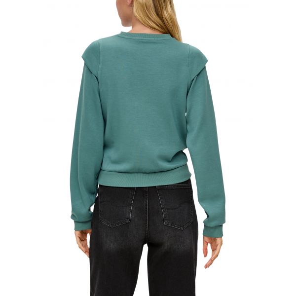 QS by S. Oliver sweater blue green 2135463 6575
