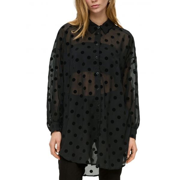 QS by S. Oliver lange blouse black 2138906 9999