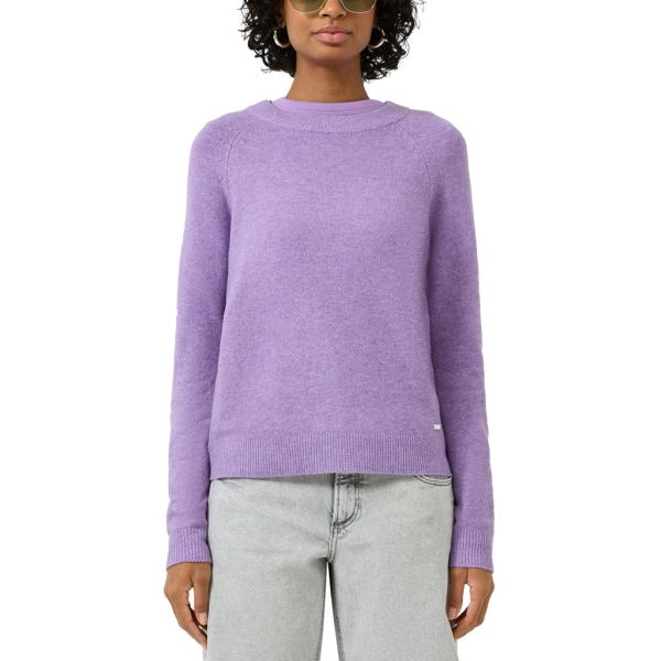 QS by S.Oliver fijn brei trui lilac 2175299 46W0