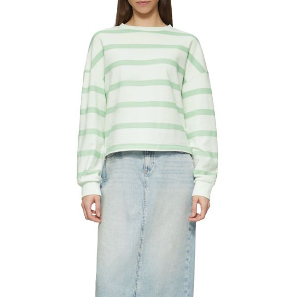 QS by S. Oliver streep sweater mint 2159490 65G0