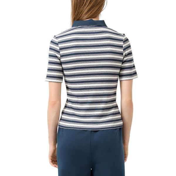 QS by S. Oliver streep polo blue 2178059