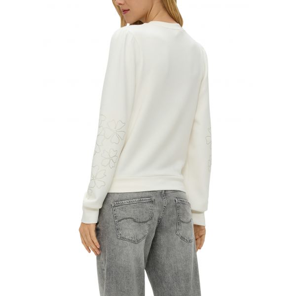 QS by S. Oliver sweater white 2143669 0200