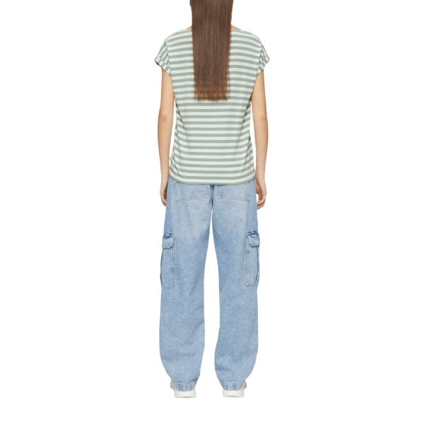 QS by S. Oliver streep shirt green 2165276  72G2