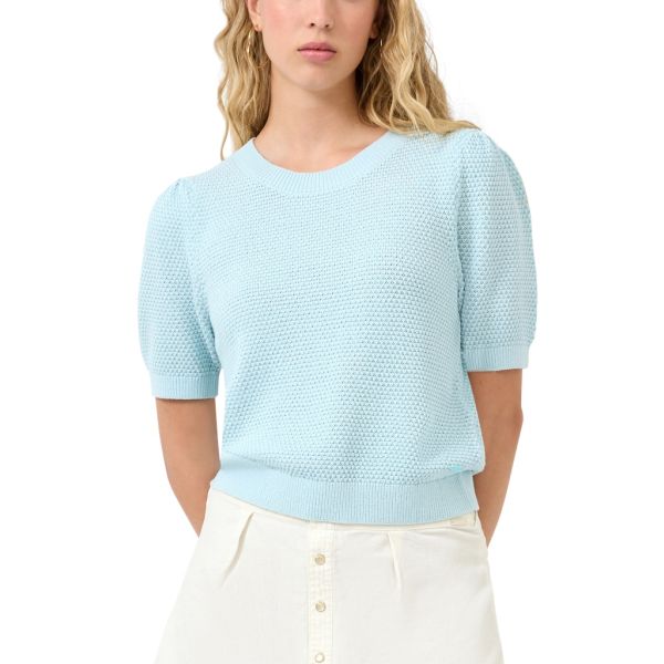 QS by S. Oliver korte mouw trui blue 2178450 5104