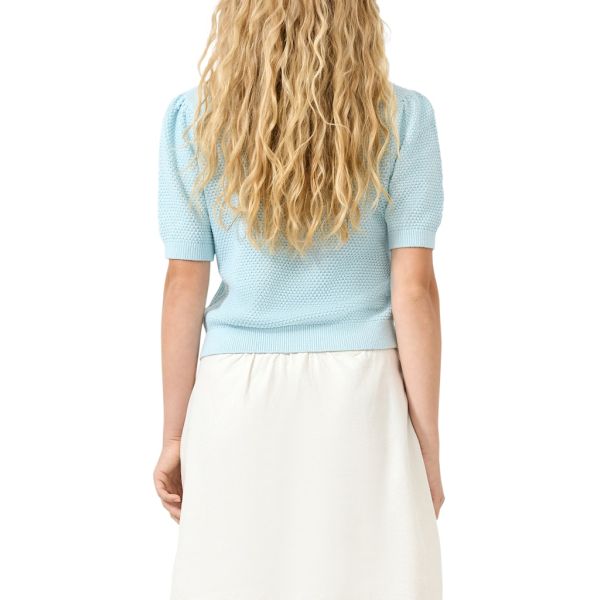 QS by S. Oliver korte mouw trui blue 2178450 5104