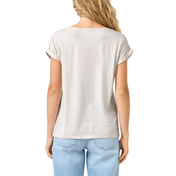 QS by S. Oliver streep shirt taupe 2178485 96G0