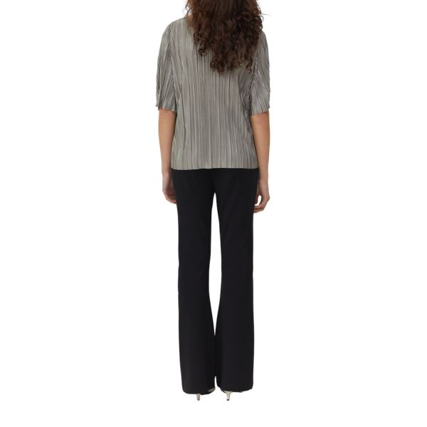 QS by S. Oliver plissé shirt grey 2165347 9117