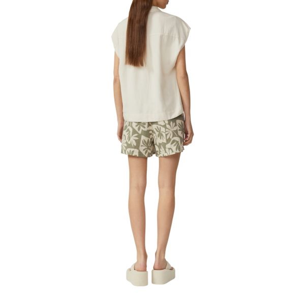 QS by S. Oliver linnen blouse off white 2166863 08