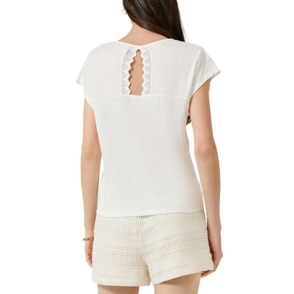 QS by S. Oliver katoenen shirt white 2180385 0200