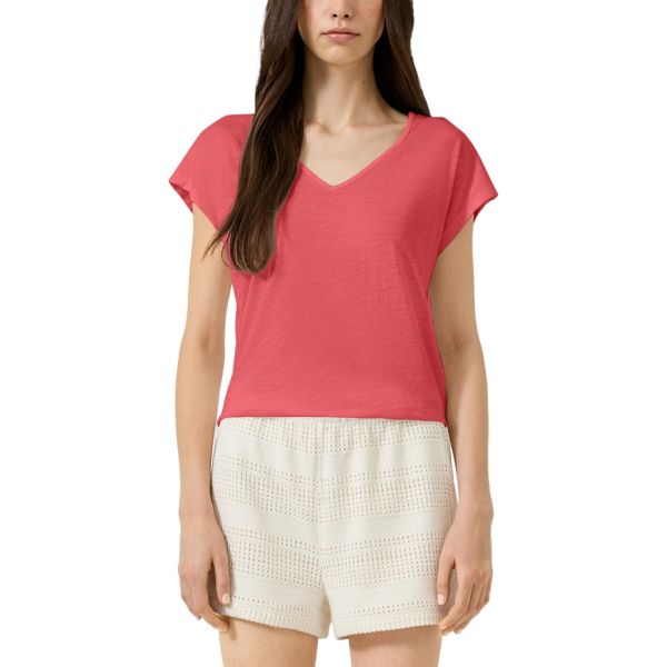 QS by S. Oliver katoenen shirt red 2180385 3101