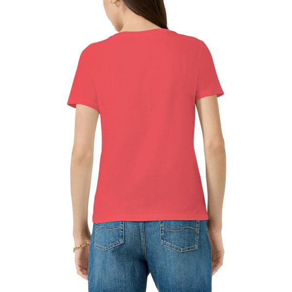 QS by S. Oliver print shirt red 2180407 31D0