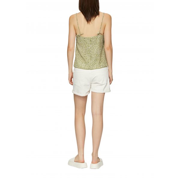 QS by S. Oliver stippen top green 2146386