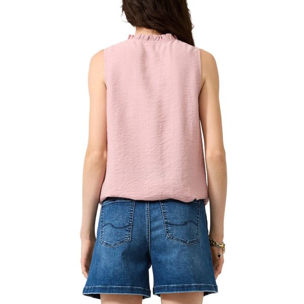QS by S. Oliver mouwloze blouse pink 2180764 4513